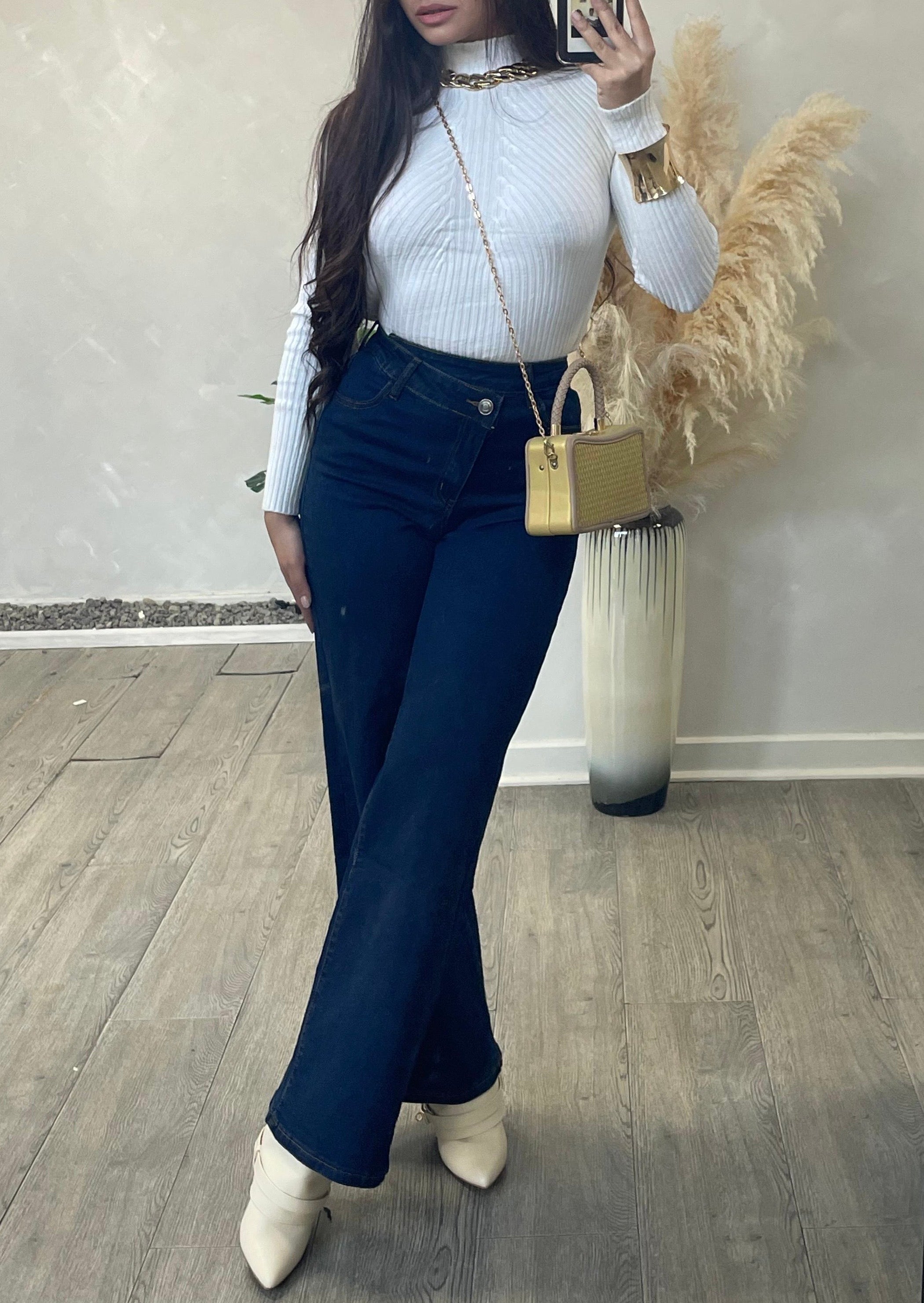 Jeans Asimetrico
