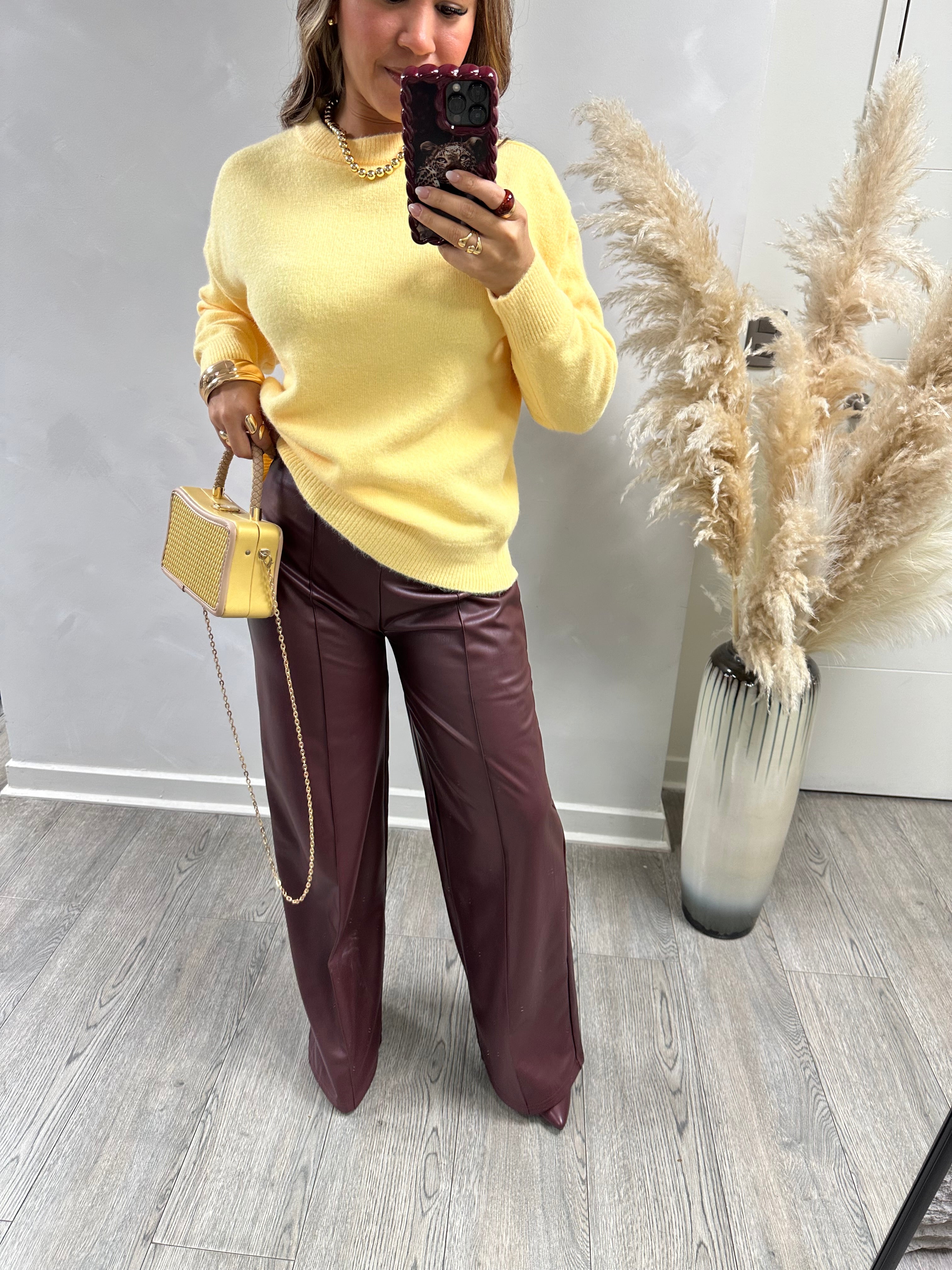 Pantalon Eco Cuero