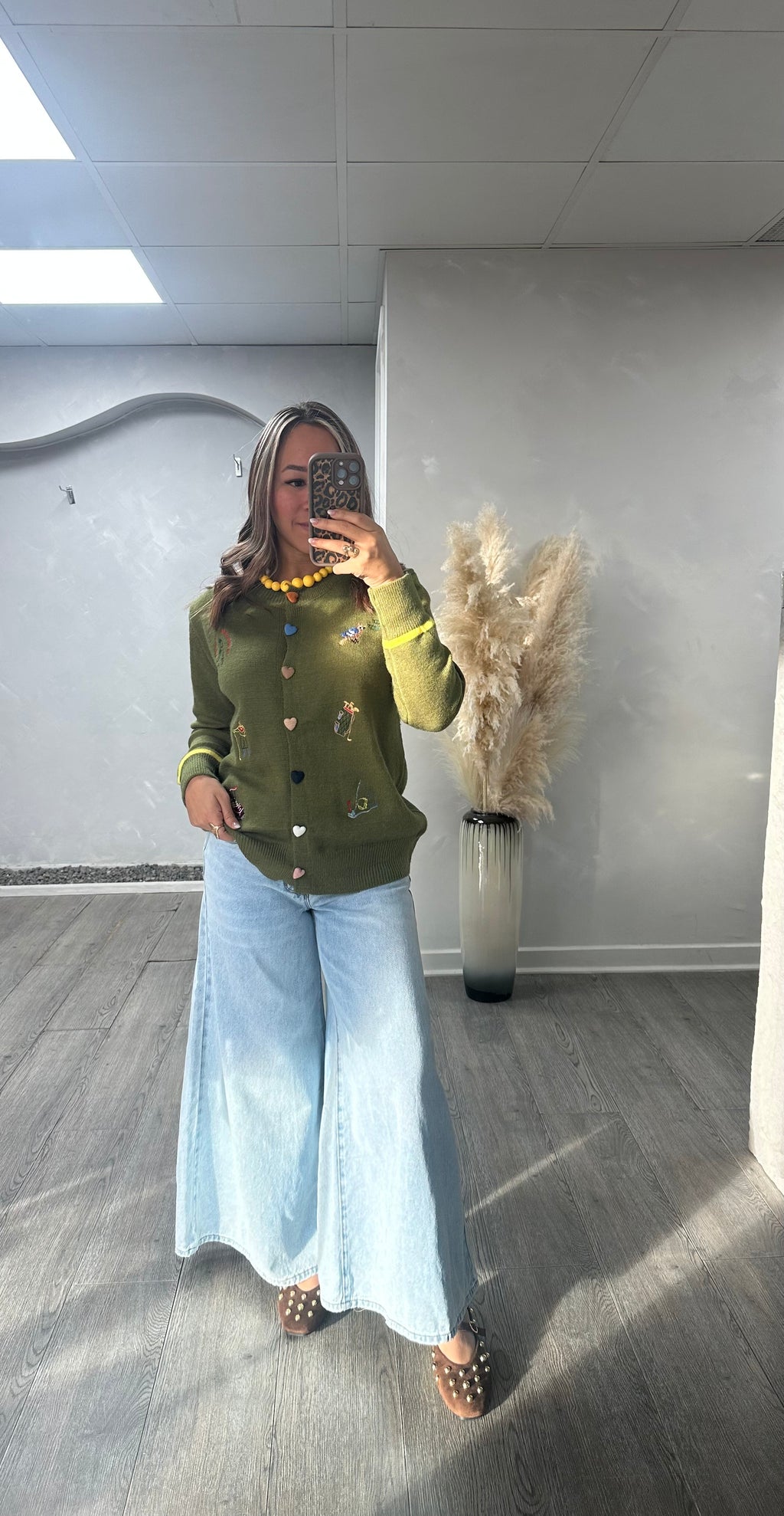 Cardigan Lana/Algodon