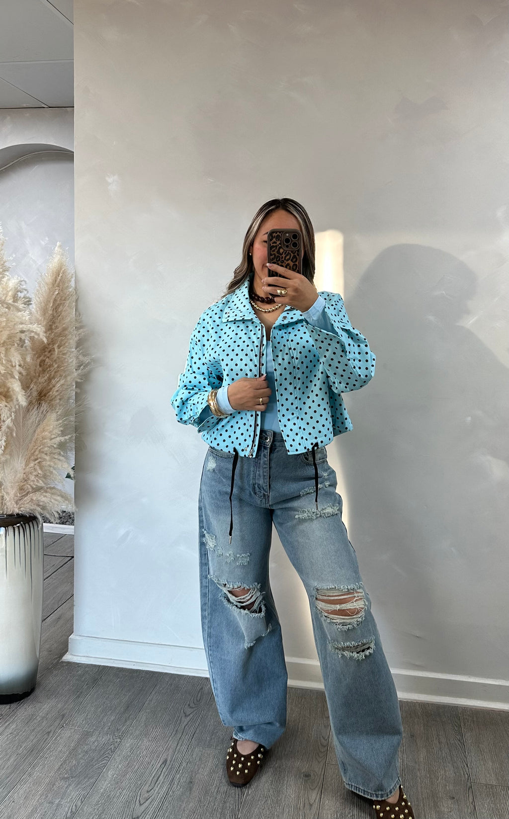 Chaqueta Polka Dots