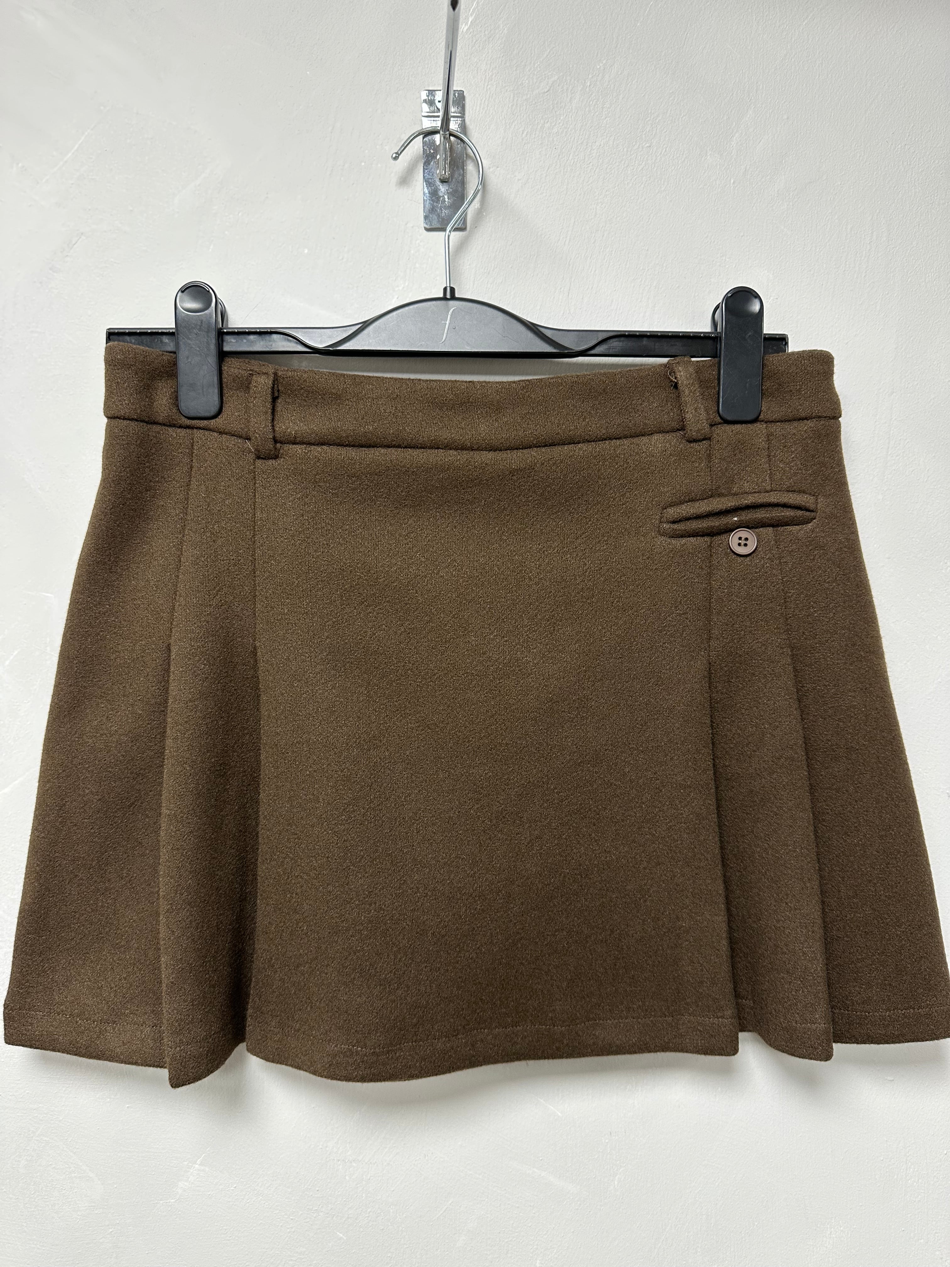 Falda Short Paño