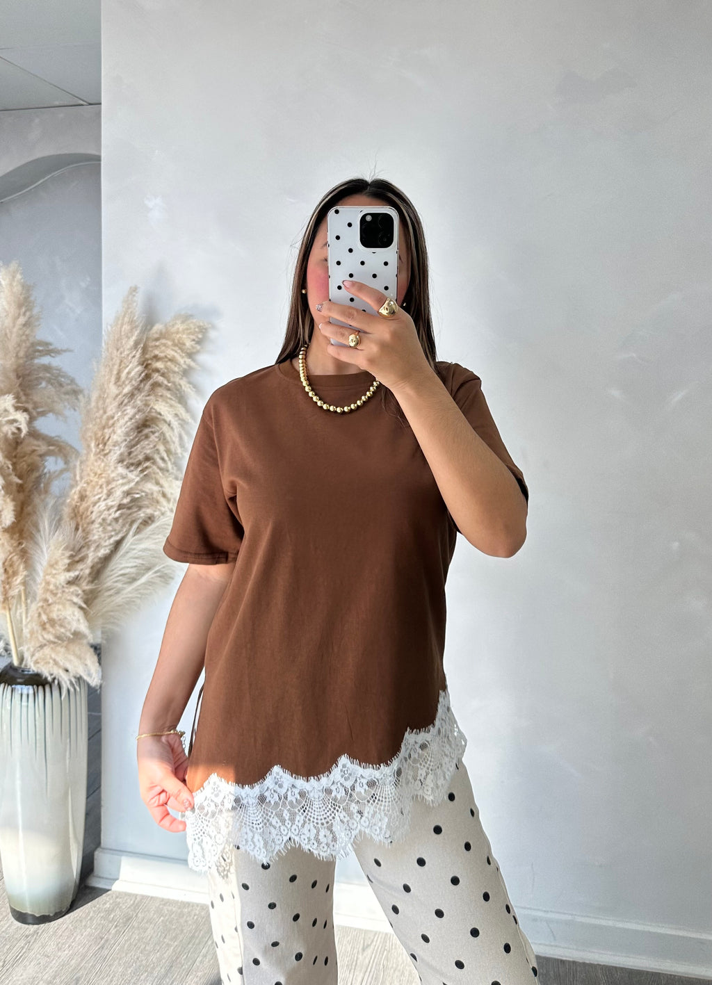 Polera Encaje