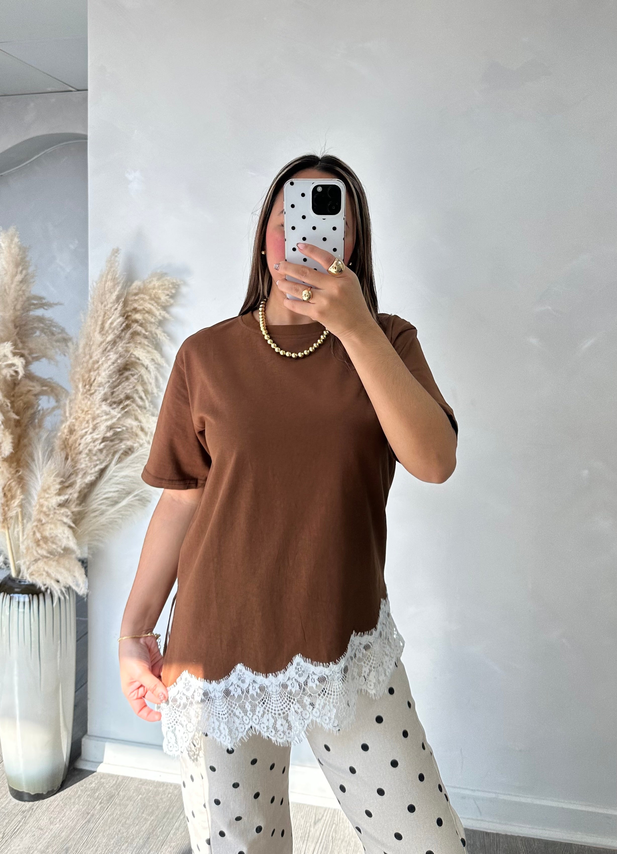 Polera Encaje