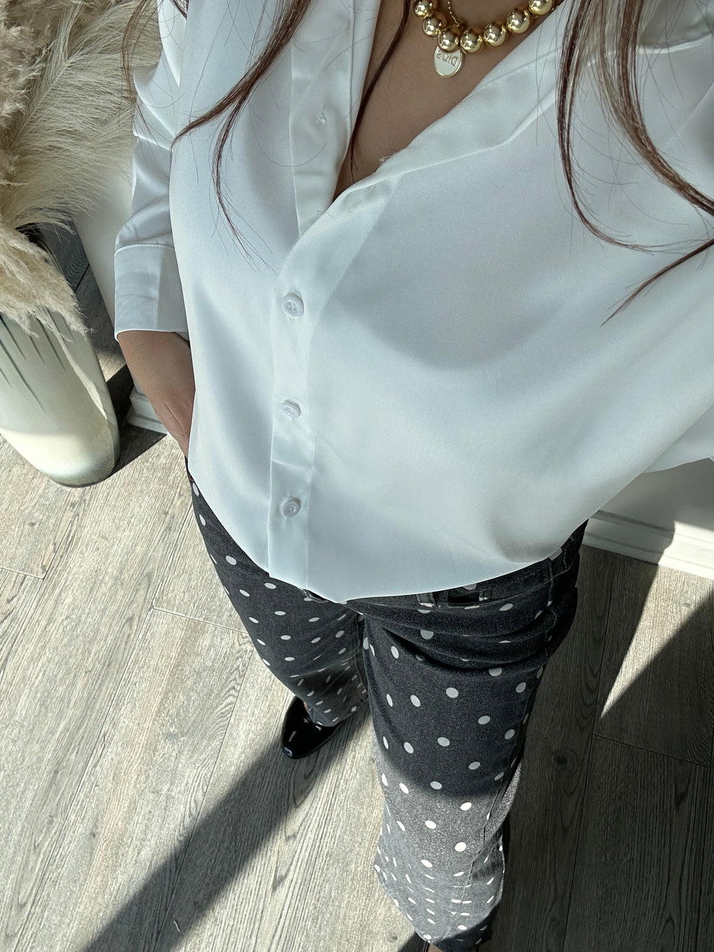 Camisa Satin