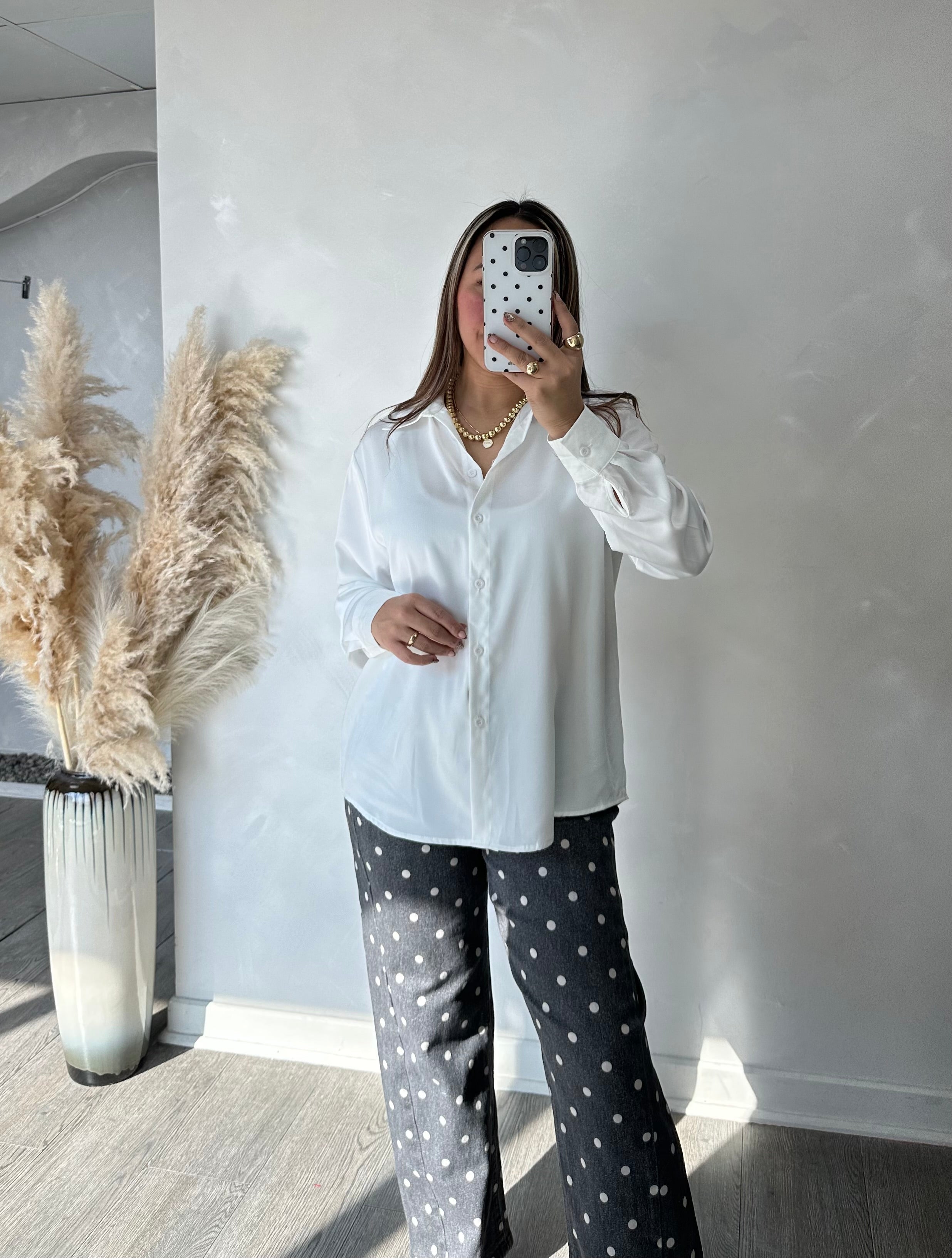 Camisa Satin