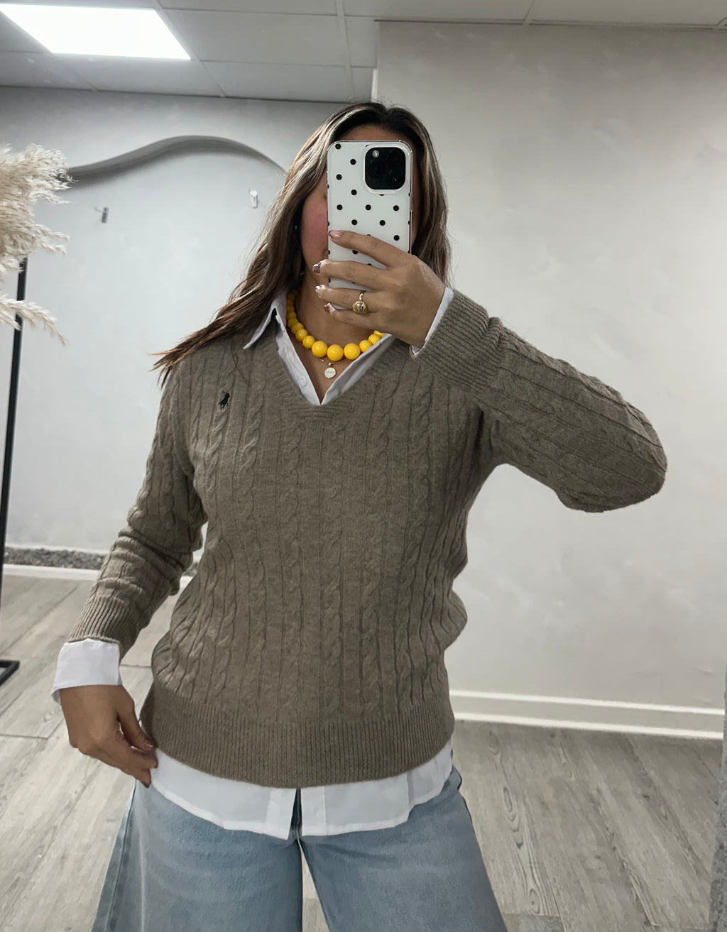Chaleco Polo Cuello V