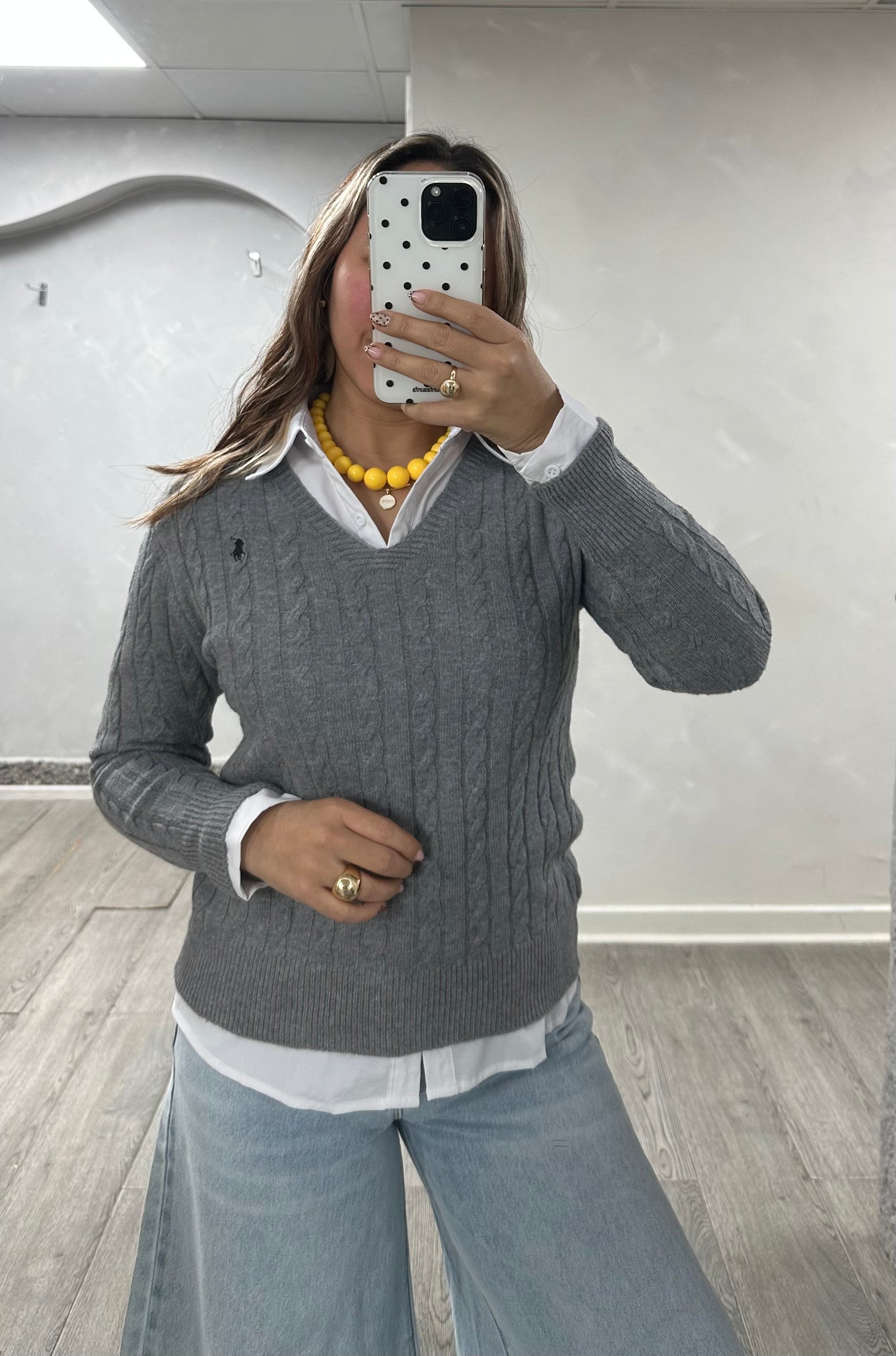 Chaleco Polo Cuello V