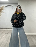 Chaleco Lanilla Print