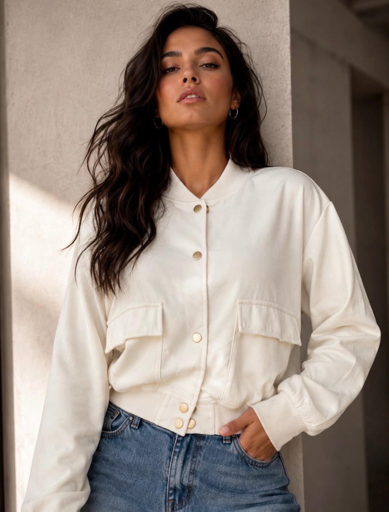 Chaqueta Gamuza Cargo