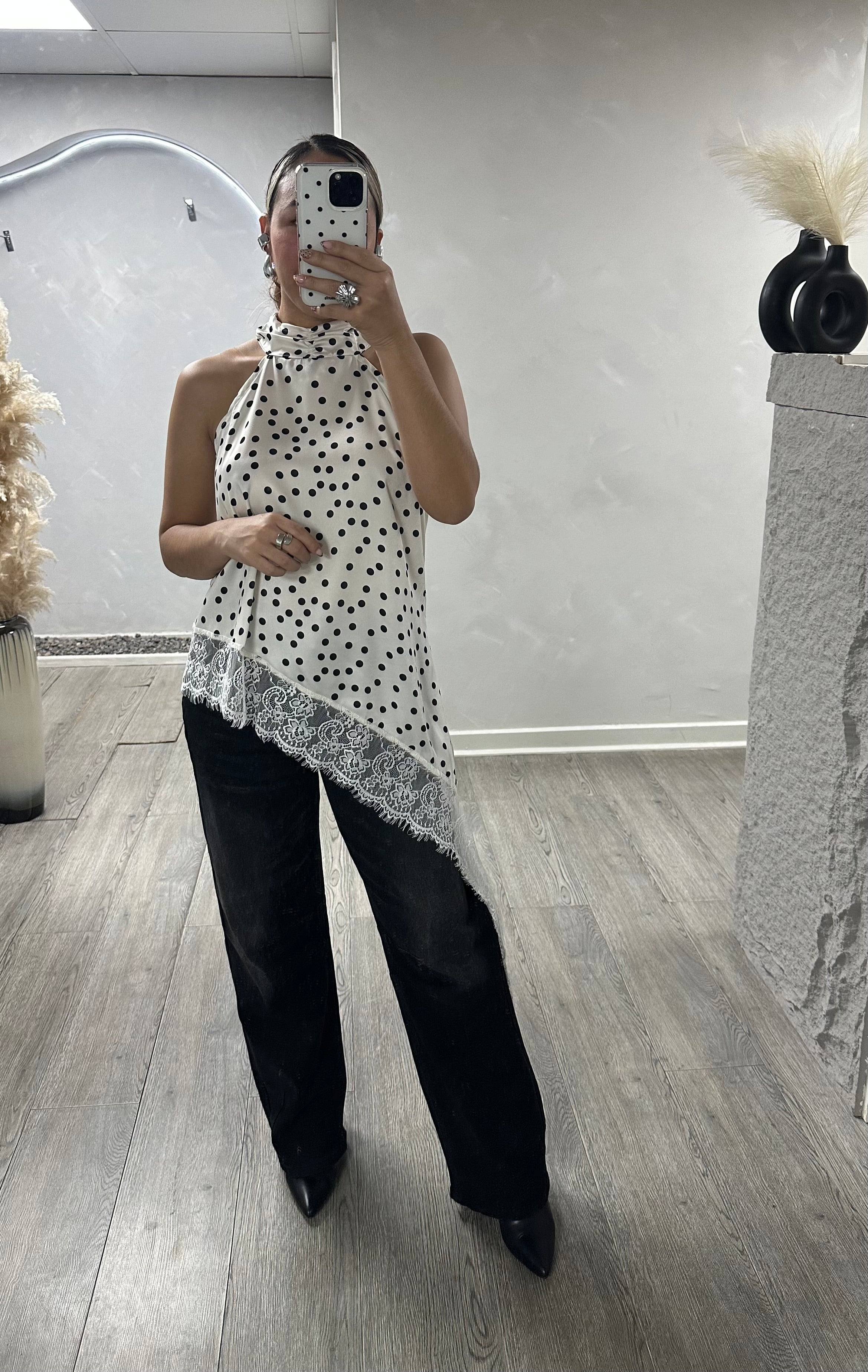 Blusa Polka Dots
