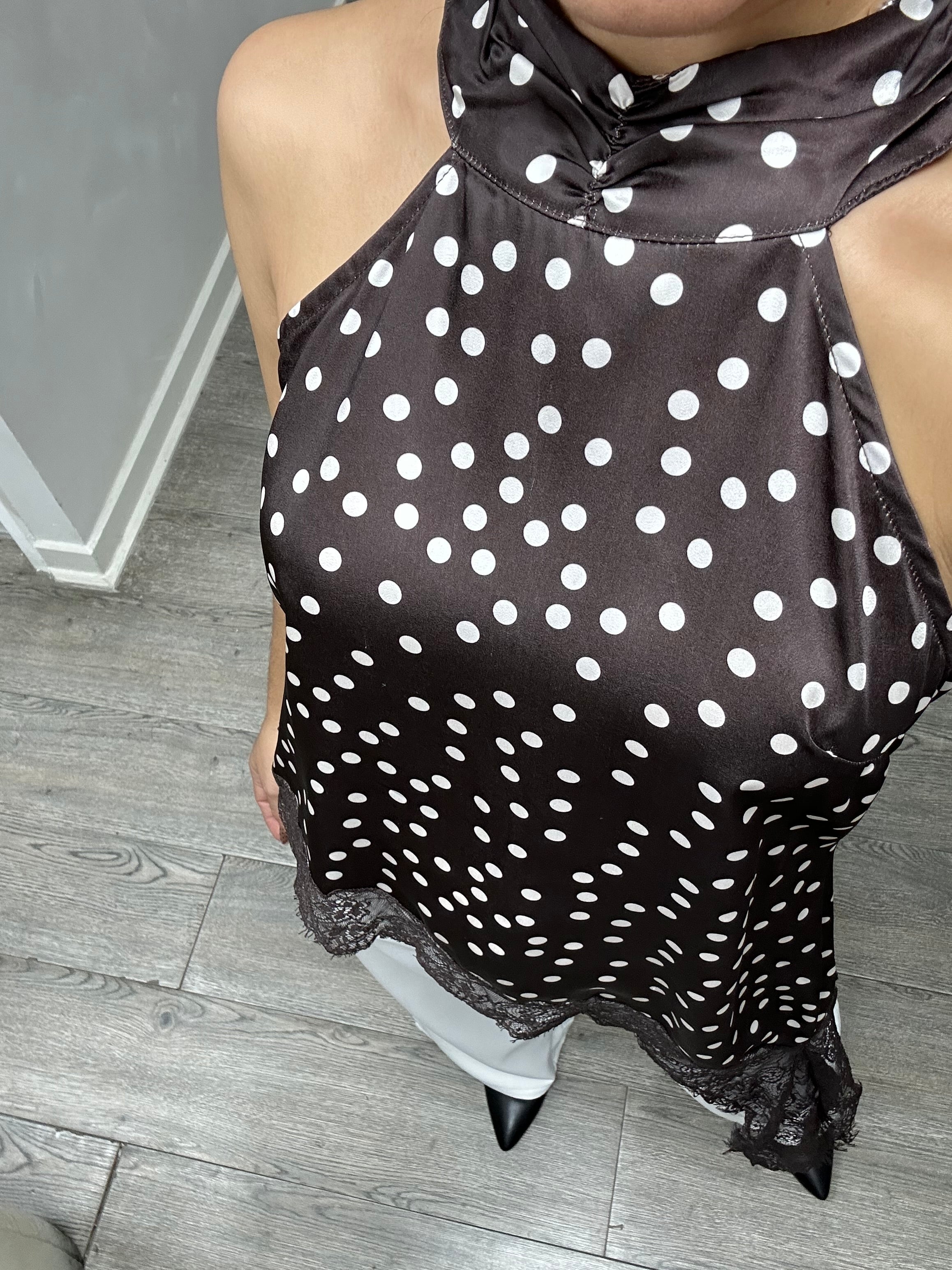 Blusa Polka Dots