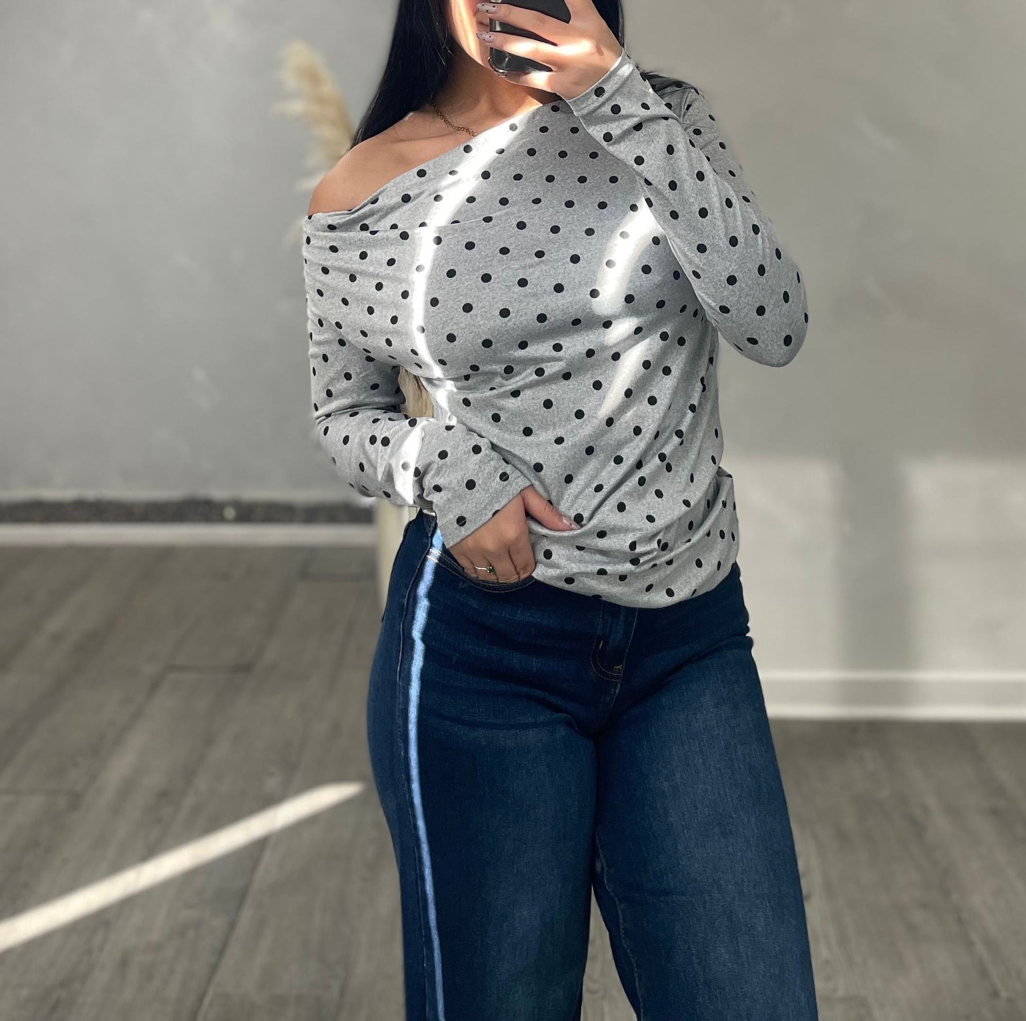 Blusa Polka Dots